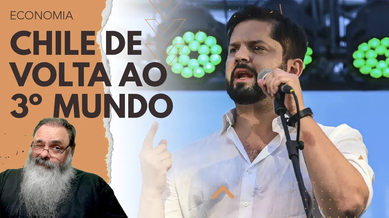 CHILE despenca na CLASSIFICAÇÃO de RISCO e CADA VEZ MAIS se PARECE com seus VIZINHOS SOCIALISTAS