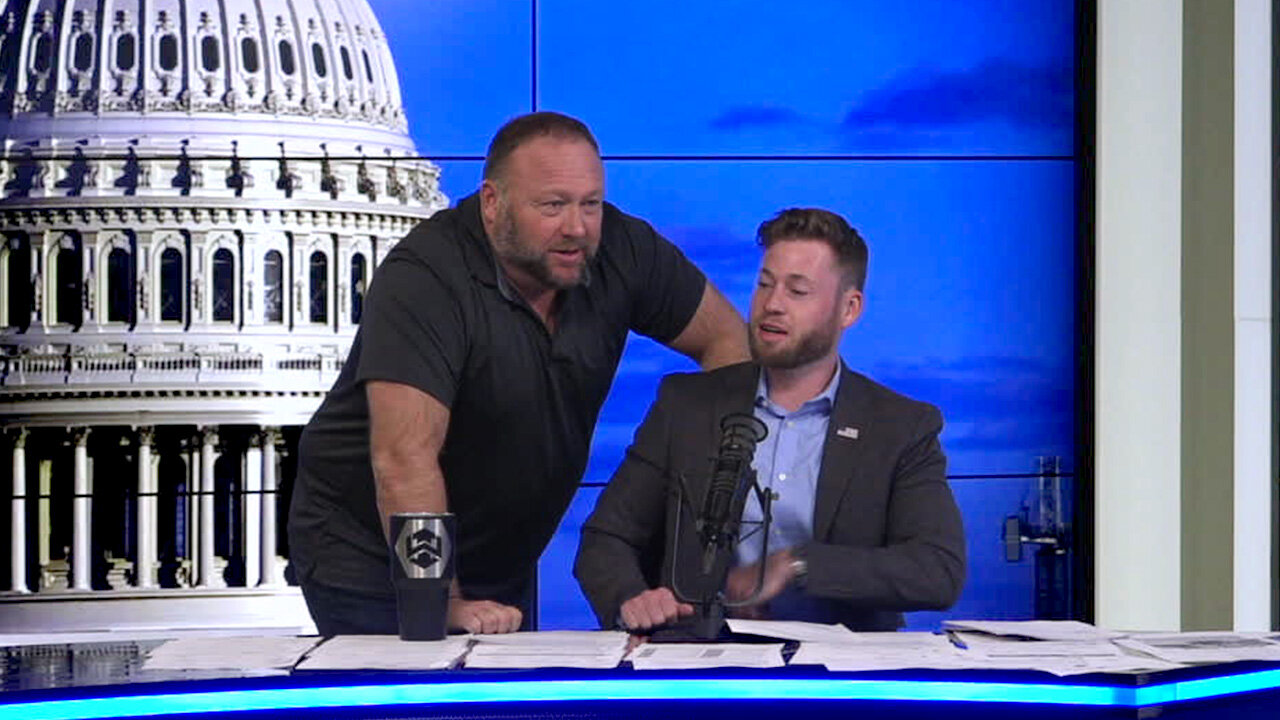 Alex Jones Breaks into the Studio Explains the Secret to Defeat Globalist Censorship