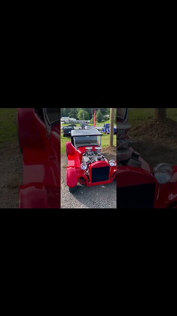 First Parking @ Parker’s Cruise In brought 24 cars despite 87% chance of rain