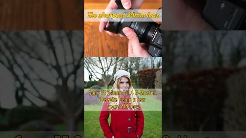 The sharpest 24mm lens I ever tested