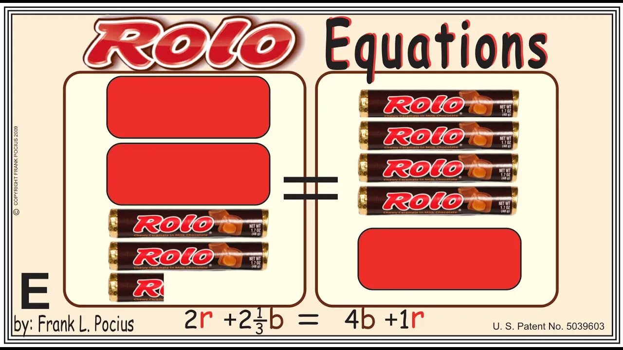 VISUAL ROLO 2r+2.34b=4b+1r EQUATION _ SOLVING BASIC EQUATIONS _ SOLVING BASIC WORD PROBLEMS