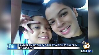 Father found guilty of sparking deadly fire
