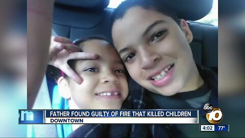 Father found guilty of sparking deadly fire