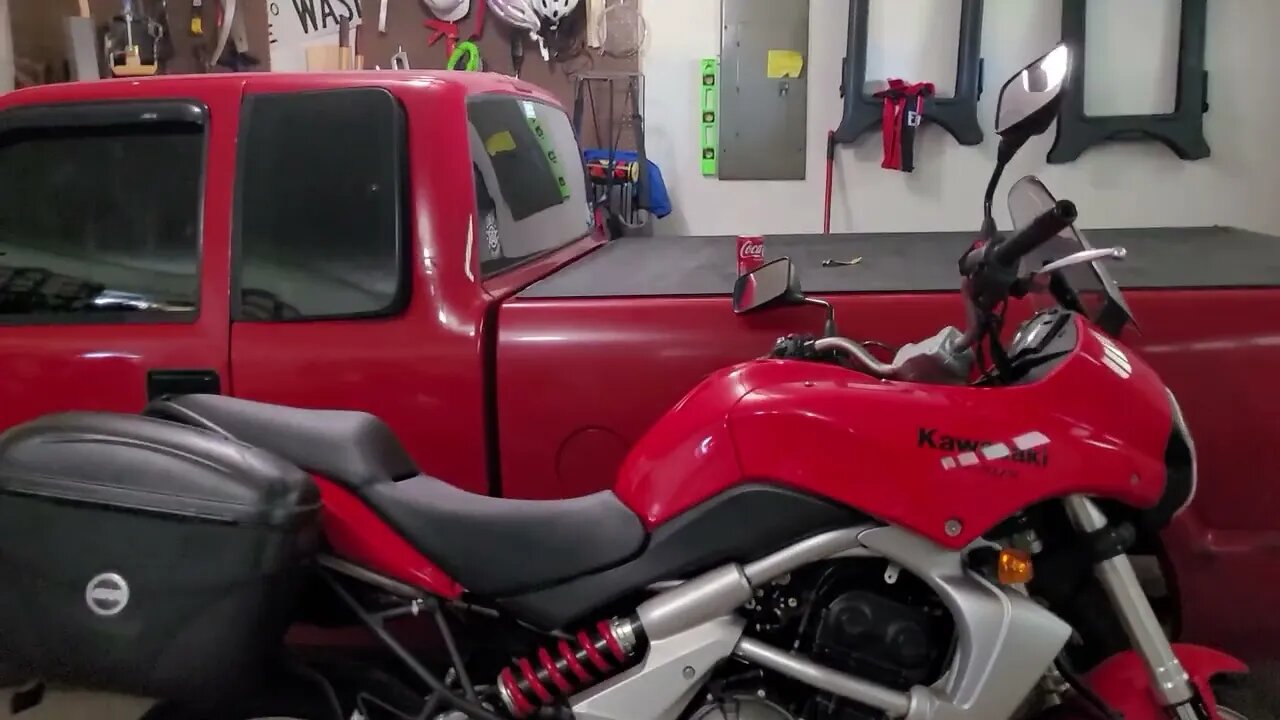 I sold my Ninja 400.