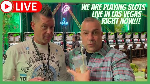 🔴LIVE! Playing Slots at Cosmopolitan For Christmas!