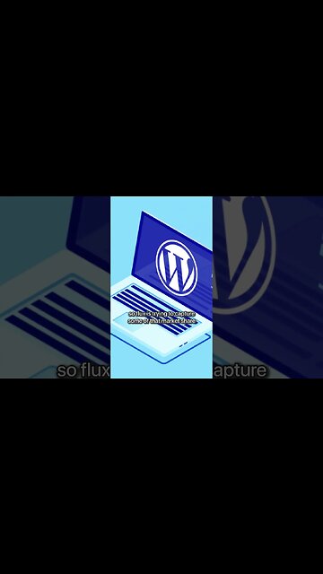 Wordpress Can Run On The Flux Network #shorts
