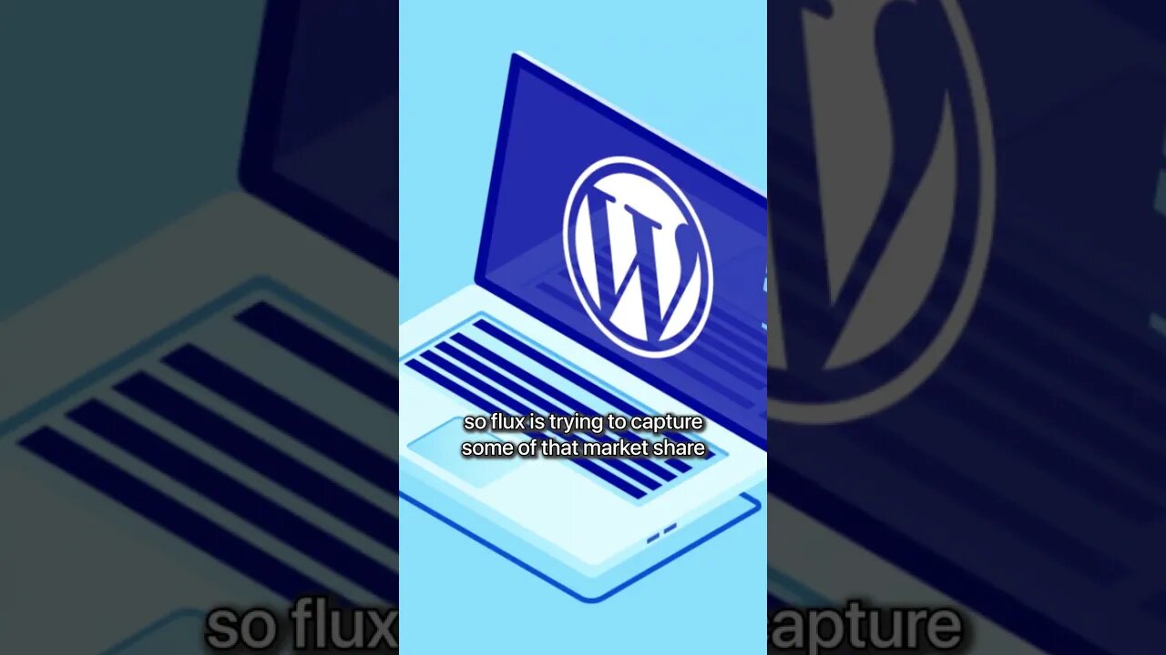Wordpress Can Run On The Flux Network #shorts