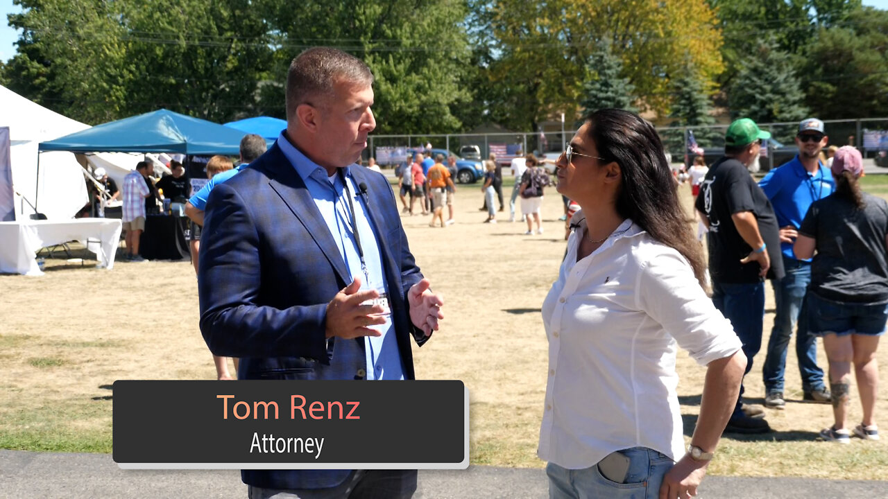 Mel K & Warrior Attorney Tom Renz Taking A Stand For Justice In A Cornfield In Batavia, NY ICYMI