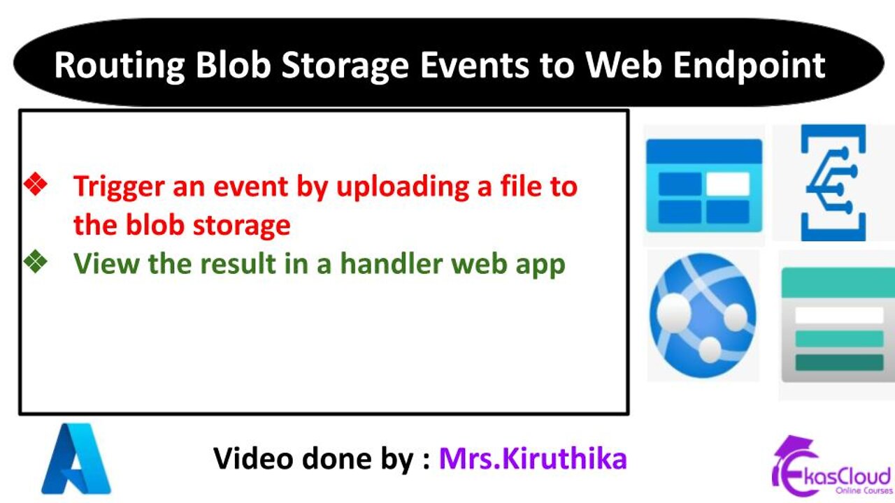 #Routing Blob Storage Events to Web Endpoint _ Ekascloud _ English