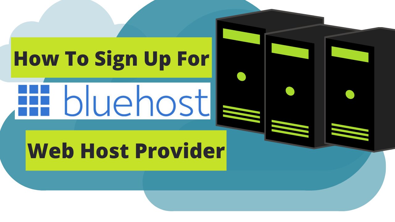 How To Sign Up For Bluehost Web Host Provider