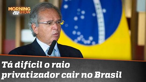 A explicação de Paulo Guedes para o (não) andamento das privatizações