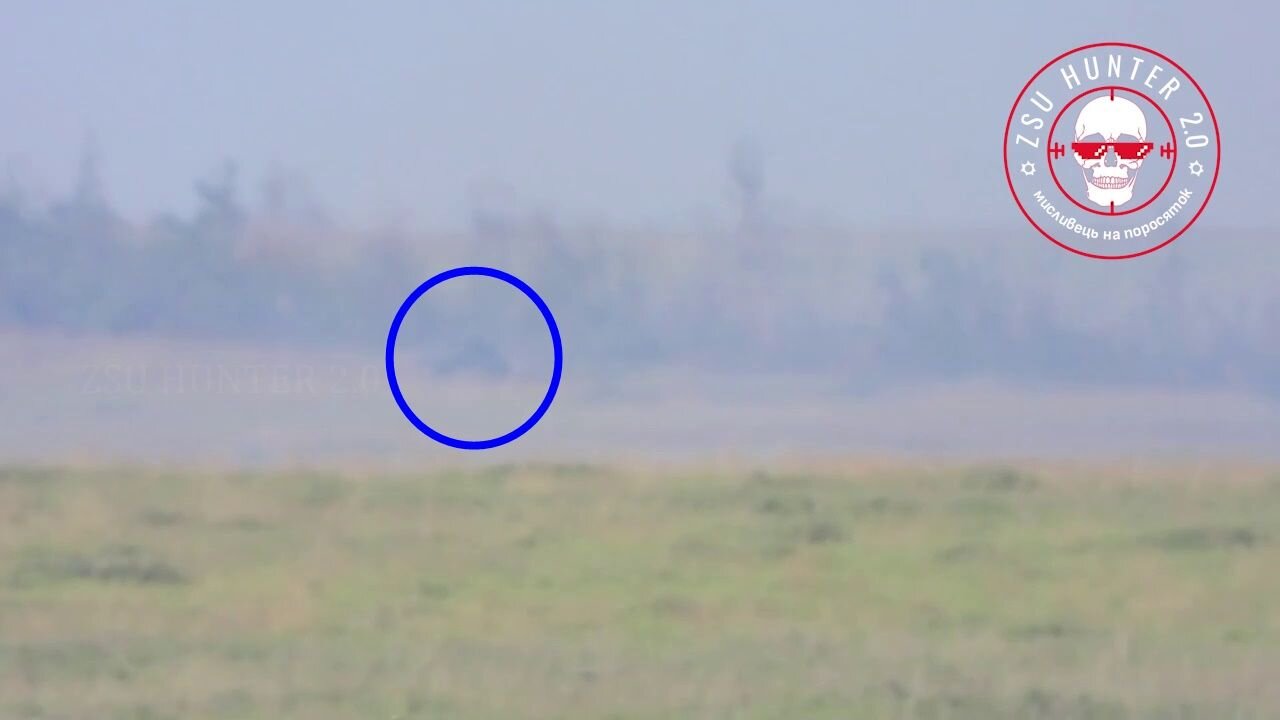 AFU Leopard 2 tank taken out in the Zaporozhye direction