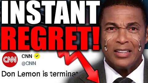 Don Lemon FIRED By CNN For TELLING THE TRUTH! Don Lemon Finally Makes Sense And Gets Fired For It!