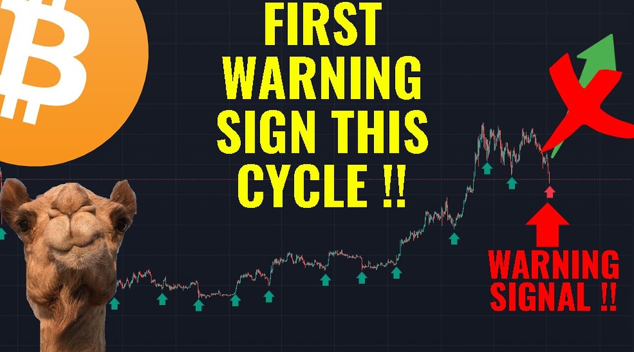 Bitcoin Fires First Warning Signal This Cycle