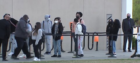 Teachers prep before Clark County School District welcomes back all students to campus