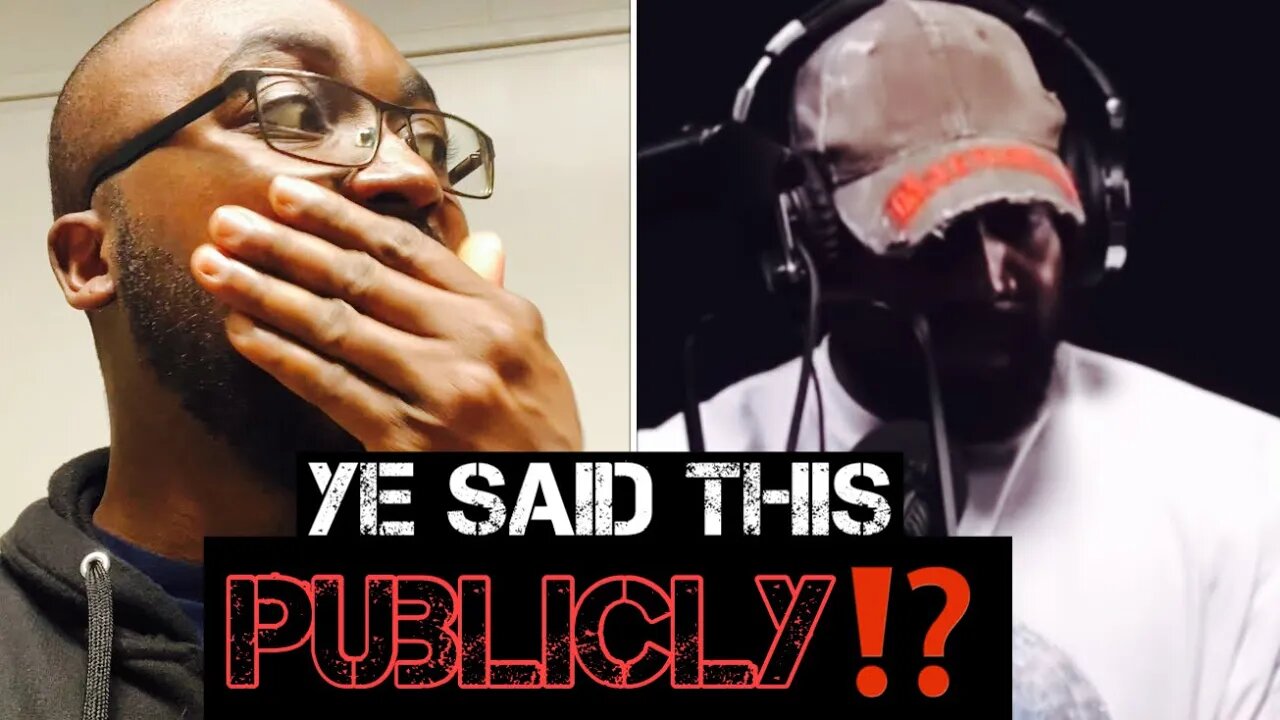 You Won’t Believe What YE, Kanye just said with his own mouth.