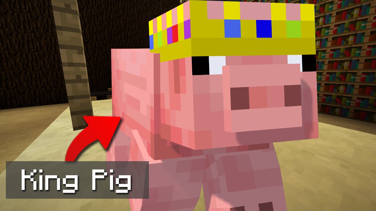 When Minecraft PIGS take over! [Custom Map]