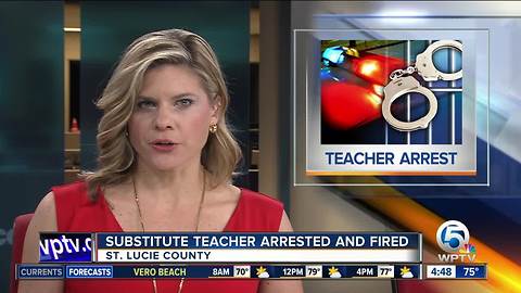 St. Lucie County substitute teacher fired for inappropriate relationship with minor