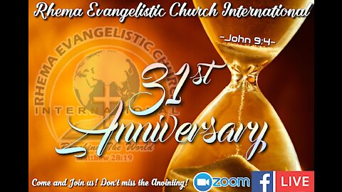 Rhema Manila 2021 Anniversary | FEB 14, 2021 | Closing Remarks-Elder Bert
