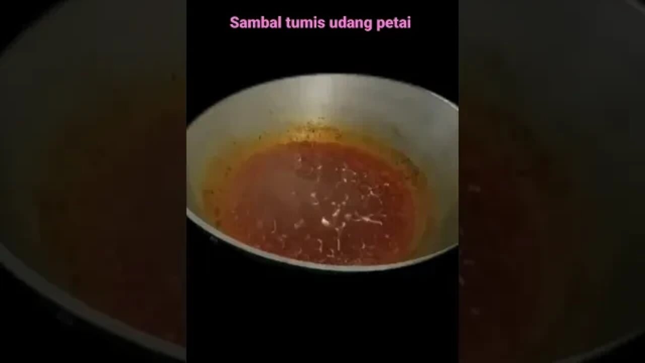 #shorts sambal tumis udang petai