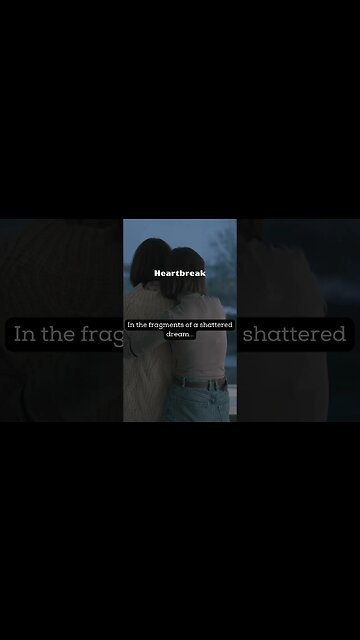 In the fragments of a shattered dream #relationships #shorts