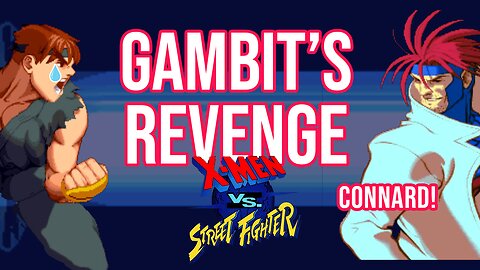 Xmen vs Street Fighter - Ryu and Cyclops Gamplay until lose (ARCADE - MAME - RETROARCH)