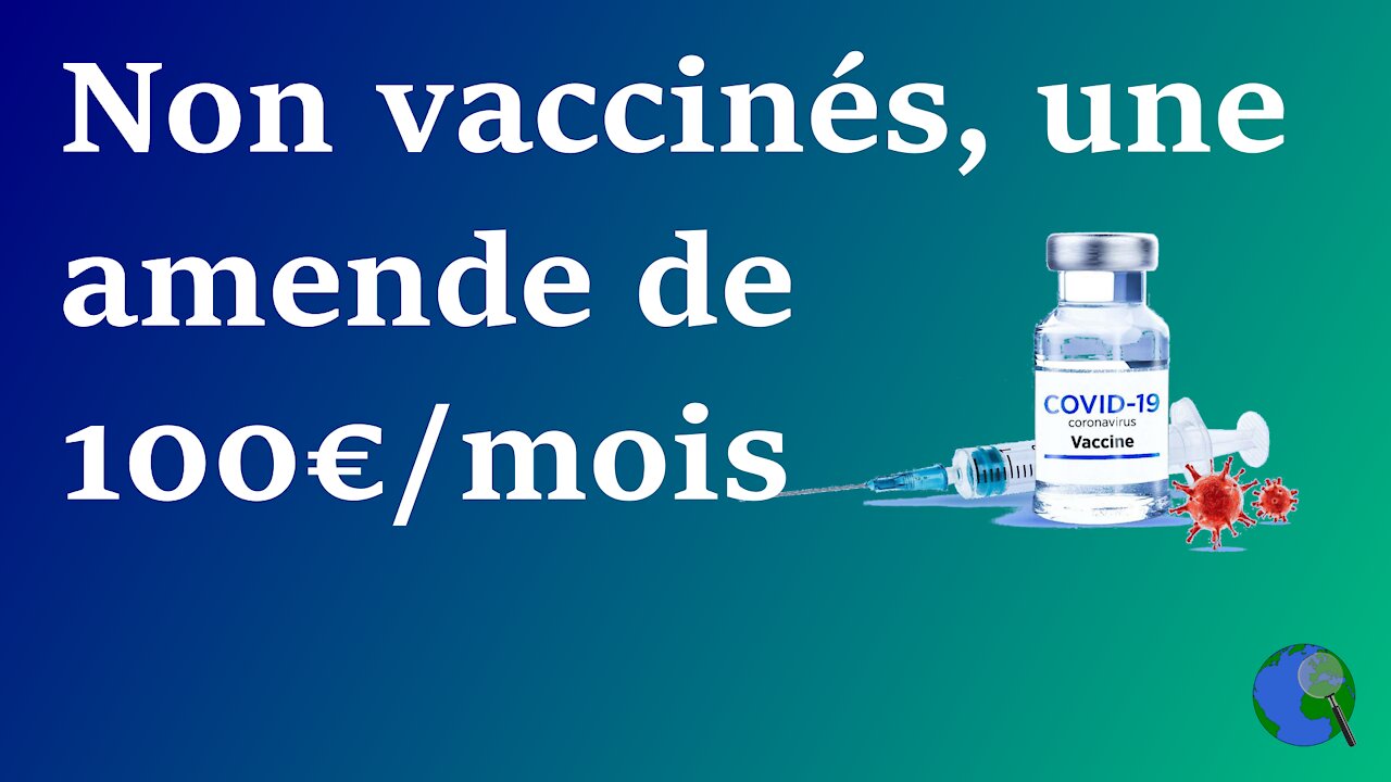 Grèce - Amende de 100€ par mois pour les non vaccinés de 60 ans et plus