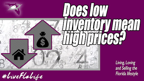 Does low inventory mean higher prices? | Real Estate Prices