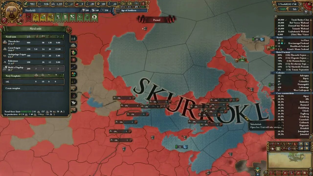 Skurkokli 30: Quite Unlucky Timing - EU4 Anbennar Let's Play