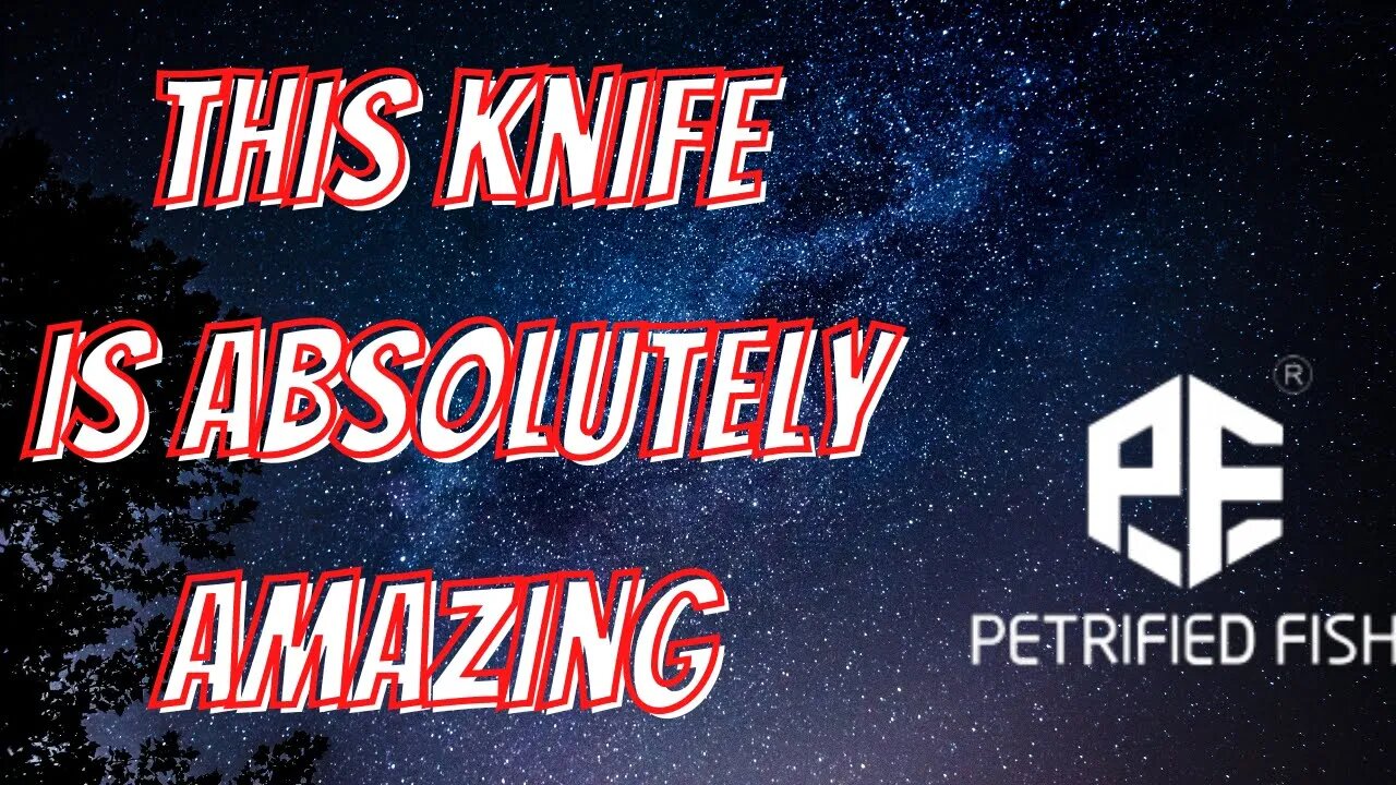THIS KNIFE IS AMAZING!!! PETRIFIED FISH HAVROG