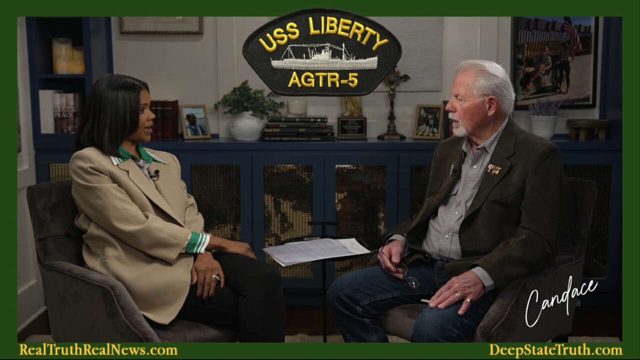 🔯🇺🇸 ⚓ Candace Owens Exclusive: On June 8, 1967 the USS Liberty Was Attacked By Israel Military | Phillip F. Tourney Was There