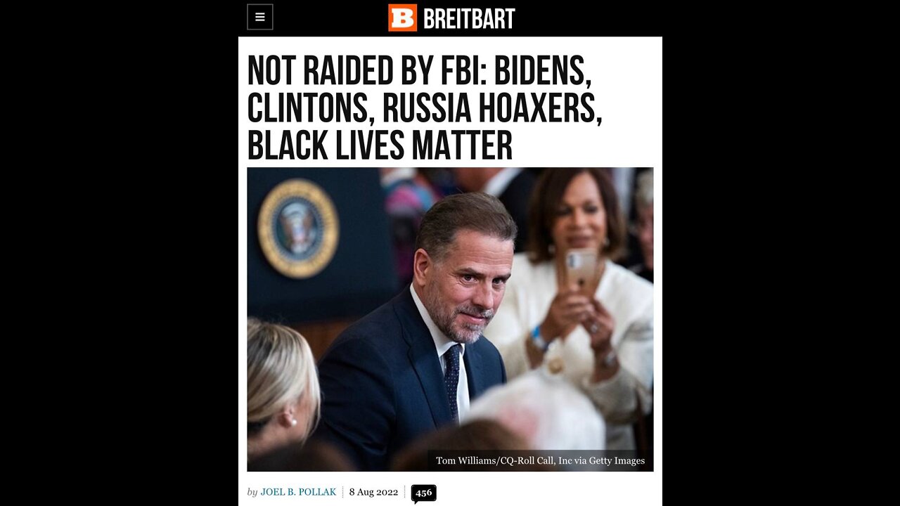 TRUMP RAIDED ...WTF ABOUT HUNTER ???
