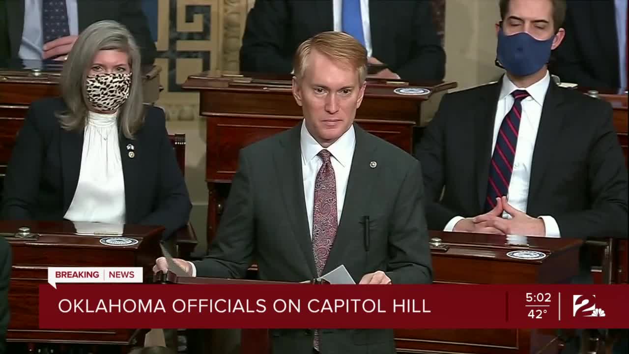 Oklahoma officials on Capitol Hill