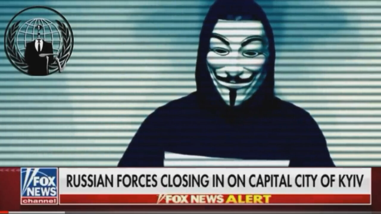 Anonymous Warns Fox News, AG Garland #FakeOpRussia