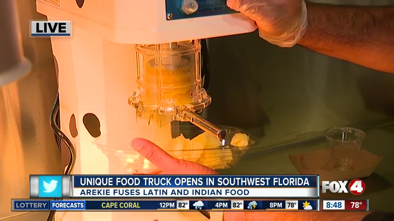 New food truck first to combine Latin and Indian flavors