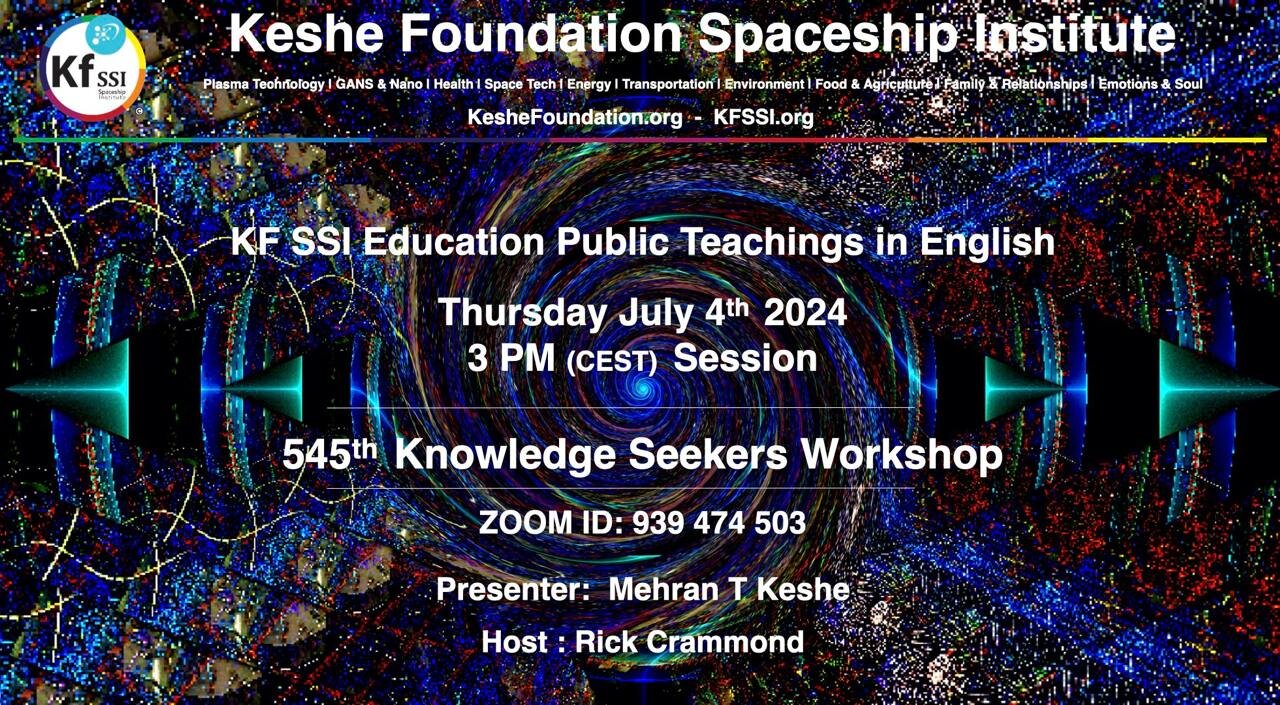 545th Knowledge Seekers Workshop; July 4, 2024