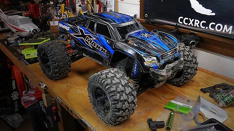 RC On The Bench: X-maxx Lower Front Arm Replacement