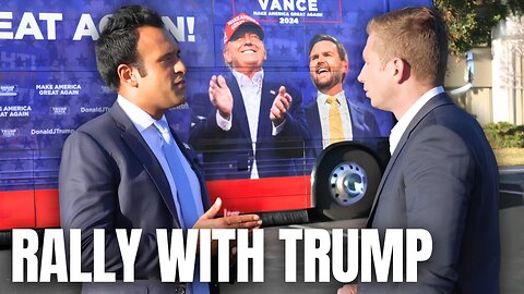 Vivek campaigns in Wisconsin.