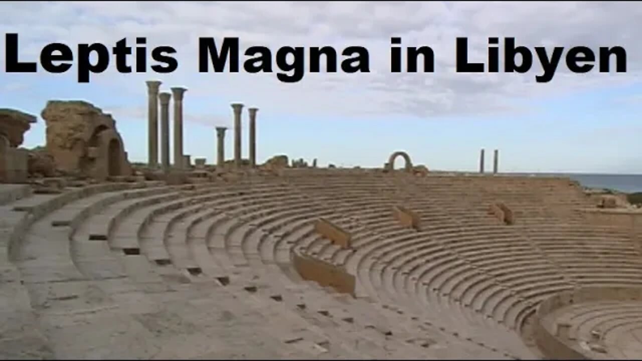 Leptis Magna in Libyen