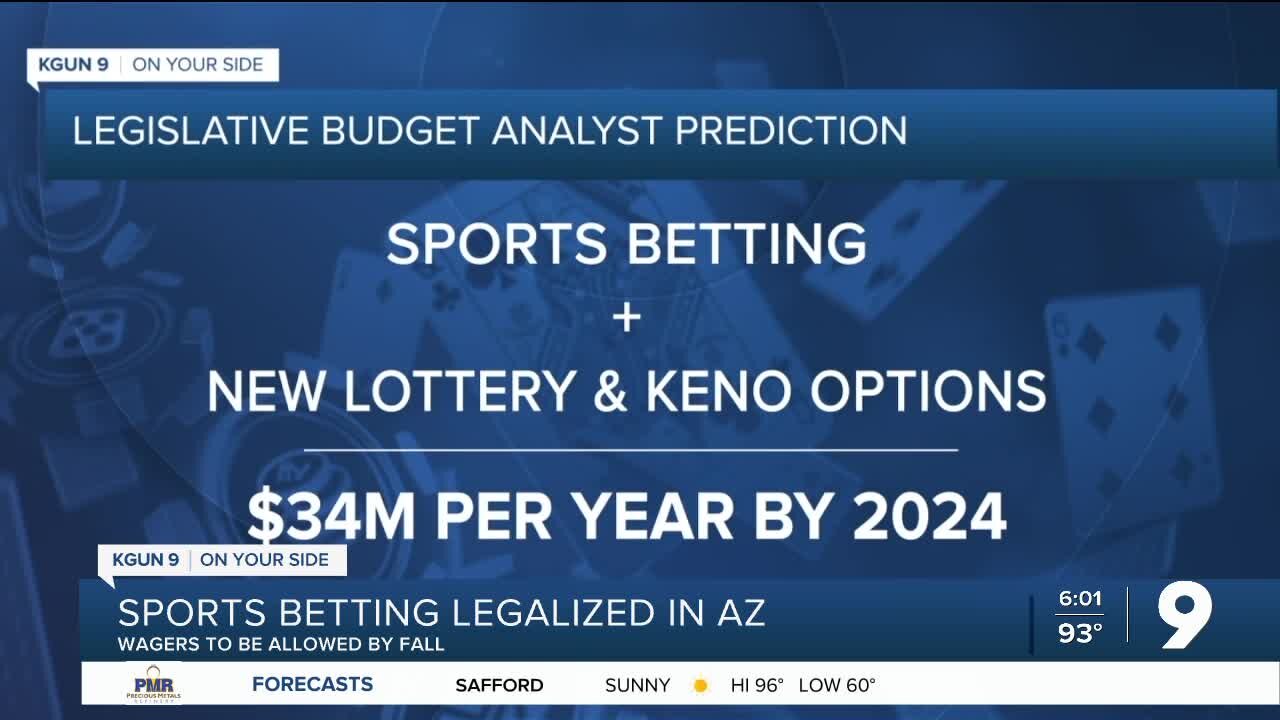 Sports betting legalized in AZ: when you can place a bet