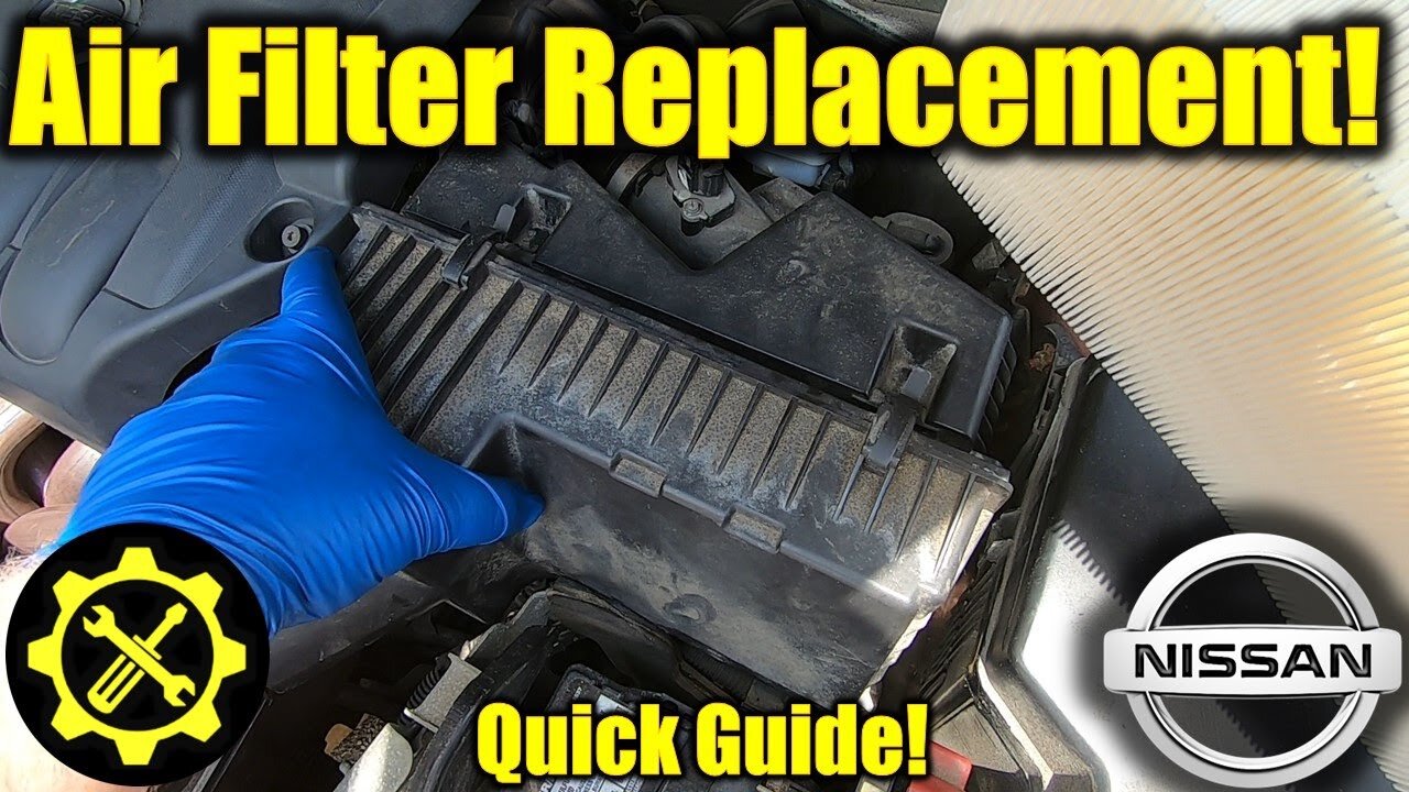 2007 - 2012 Nissan Altima 2.5L_ Air Filter Replacement - Quick Guide!