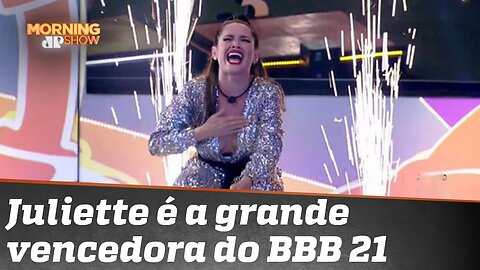 Fenômeno, Juliette vence o BBB com 90,15%