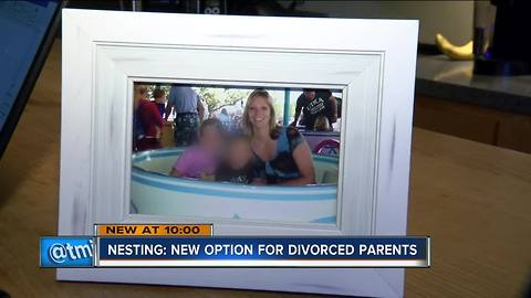 Divorced couple making it work for their kids by 'nesting'