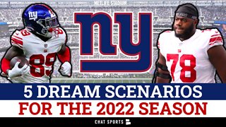 5 Dream Scenarios For The New York Giants In The 2022 NFL Season