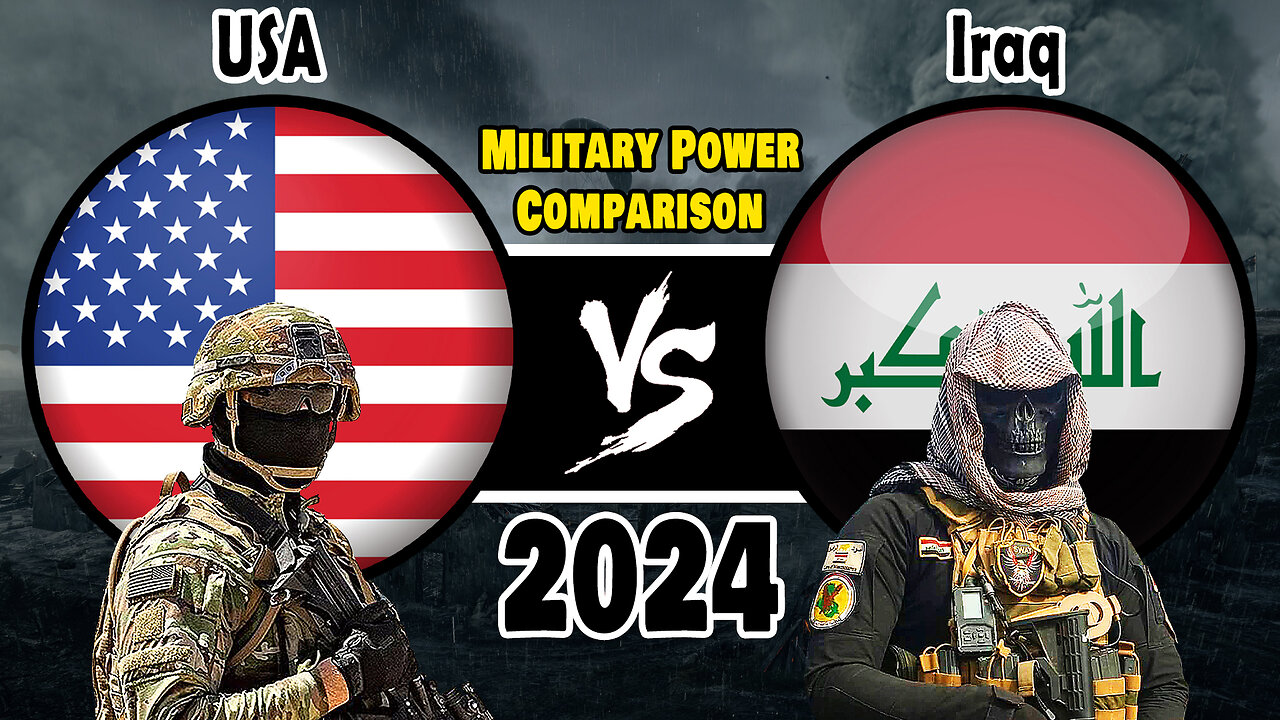 USA vs Iraq Military Power Comparison 2024