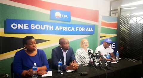 South Africa - Johannesburg - DA new federal council chair person (video) (YQP)