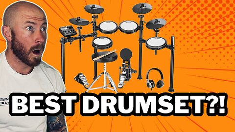 This Donner DED-200X Electronic Drum Set IS AMAZING