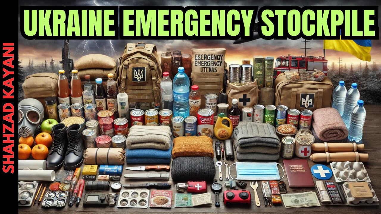 Ukraine Warned Citizens To Stockpile These Emergency Items