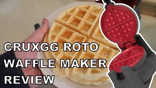 CRUXGG ROTO waffle maker review