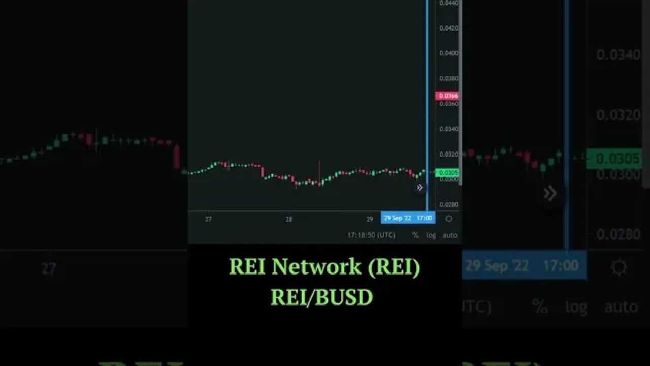 Which cryptocurrency has the highest growth on 09 30 2022 on the Bybit Binance exchange REI Network